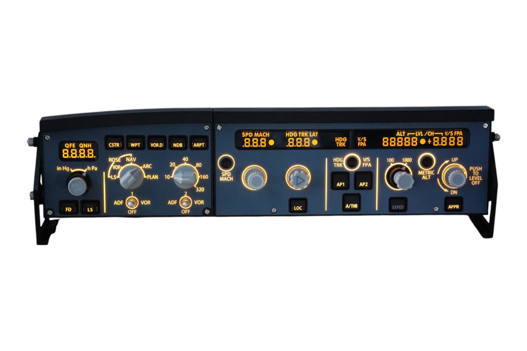 Winwing A320 FCU + EFIS Fully Adjustable Mount