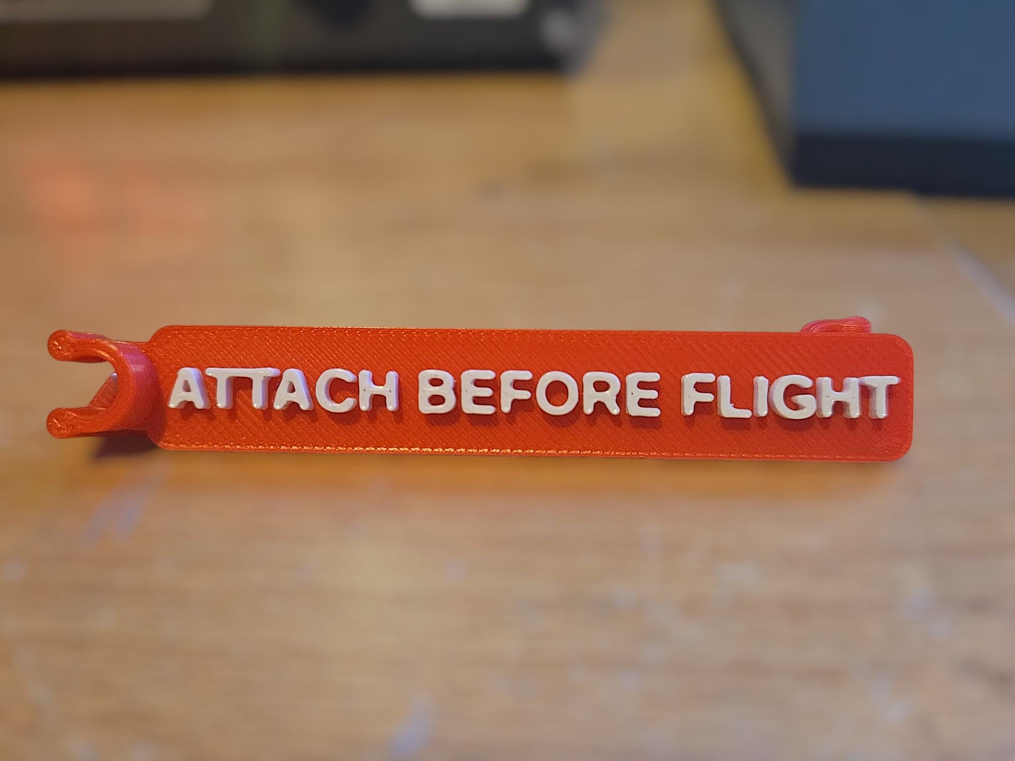 Attatch Before Flight Cable Clip For Flight Simulator