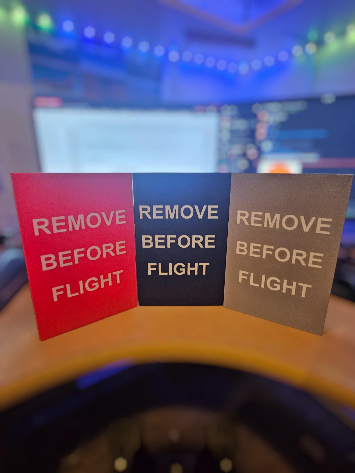 Winwing FMC/MCDU "Remove Before Flight" Protecive Cover