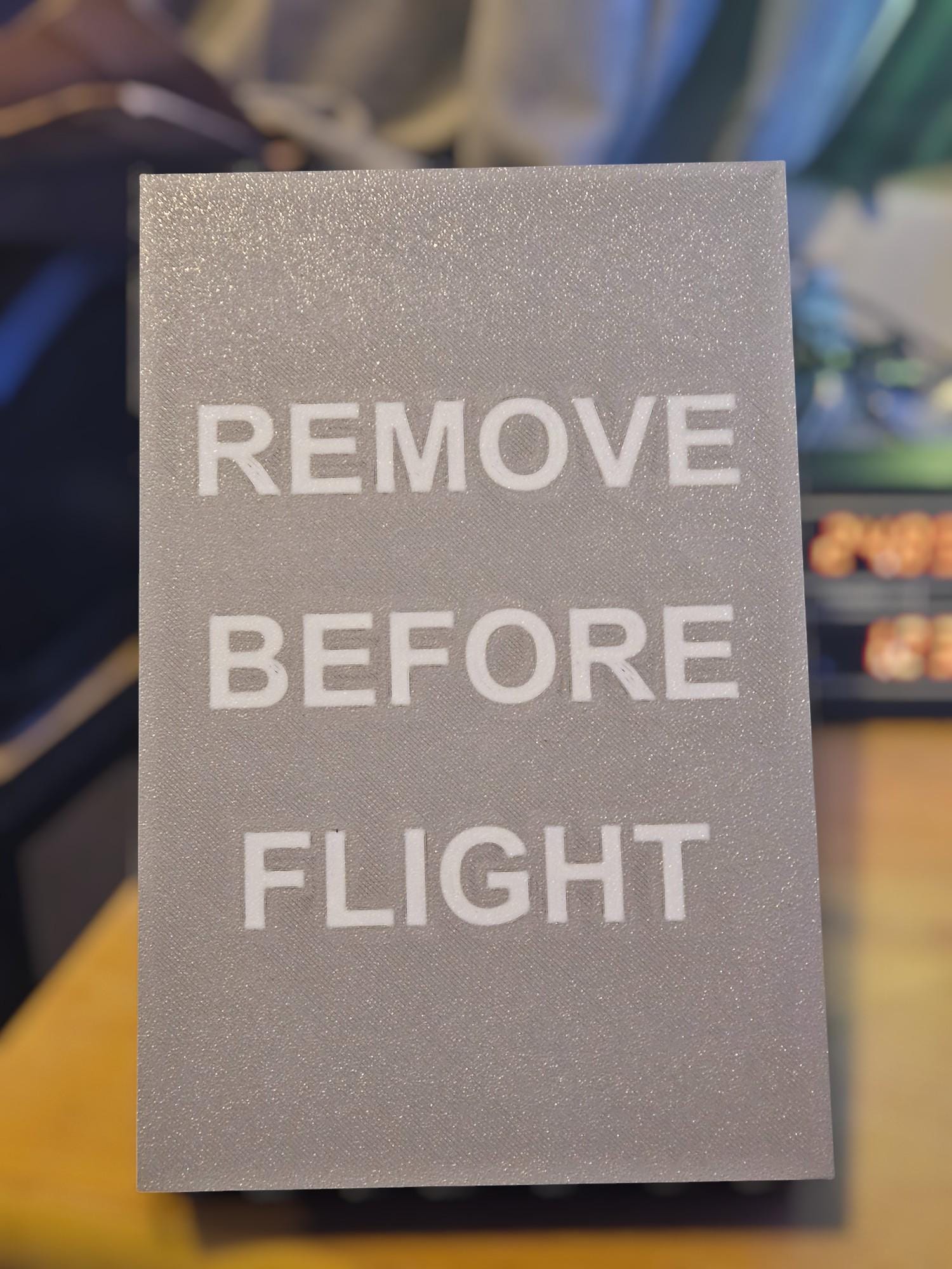 Winwing FMC/MCDU "Remove Before Flight" Protecive Cover