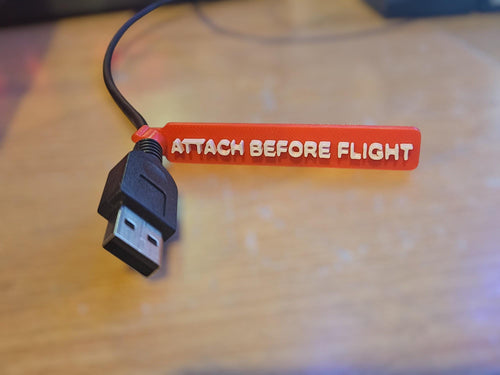 Attatch Before Flight Cable Clip For Flight Simulator