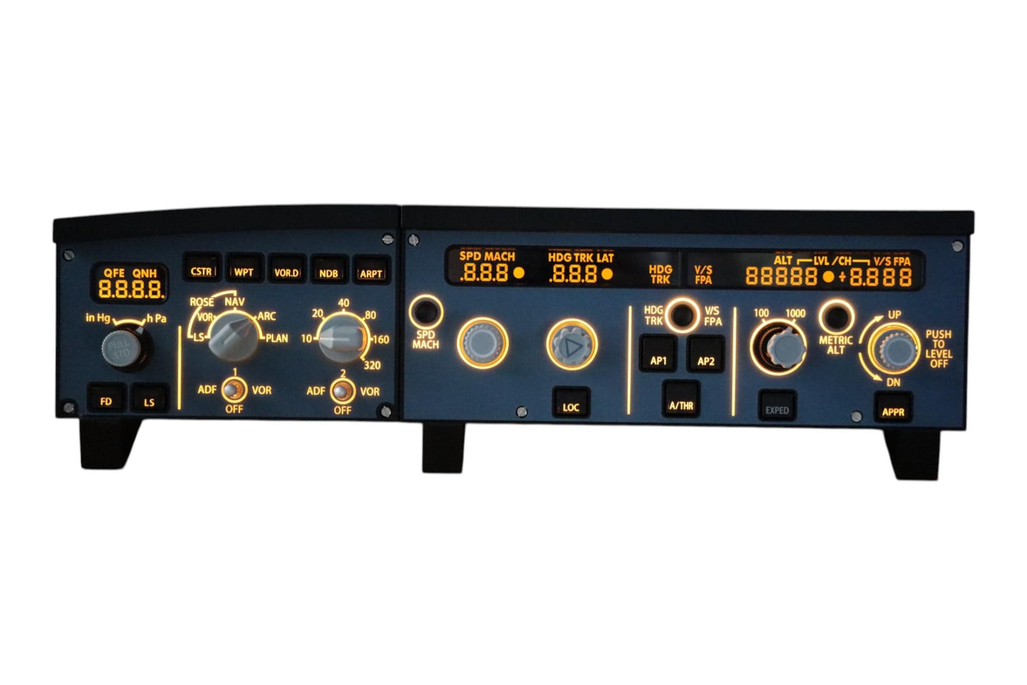 Winwing A320 FCU + EFIS Desk Mount